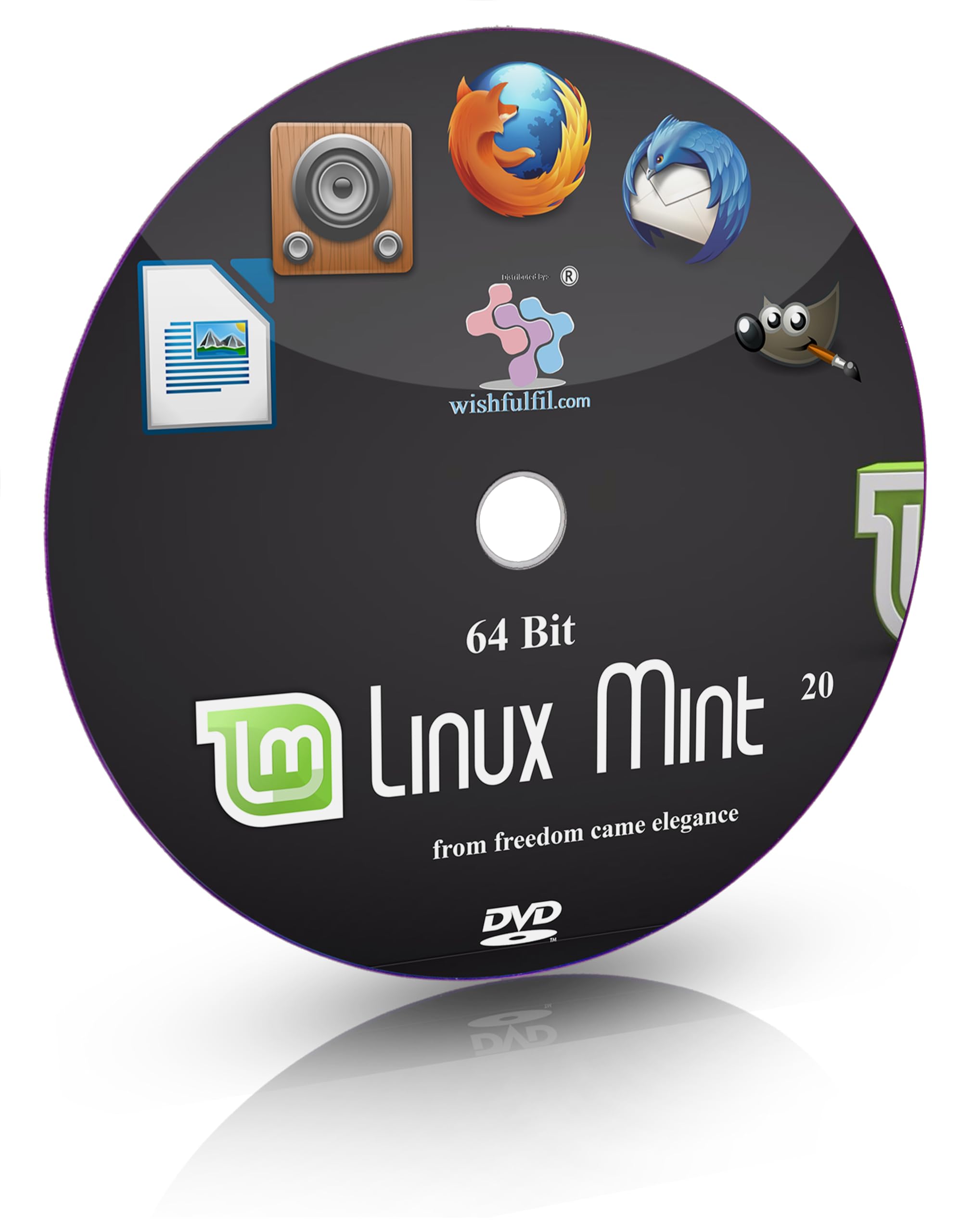 wishfulfil Linux Mint 20 Cinnamon 64 Bit Live Bootable Installation DVD (B073YQVXW9) Amazon Price History, Amazon Price Tracker
