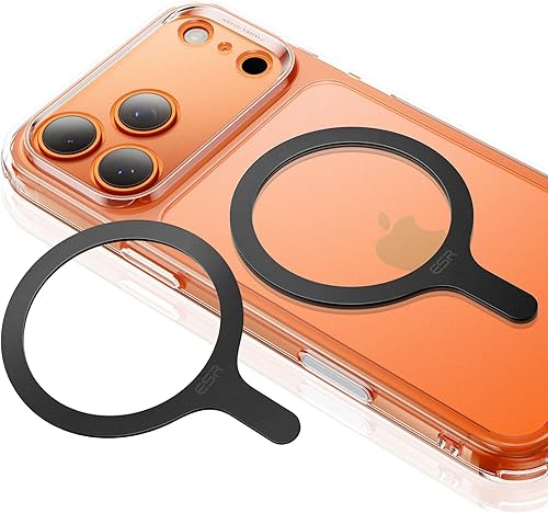 ESR HaloLock - Anillo universal MagSafe 360, kit de conversión MagSafe, calcomanía MagSafe, compatible con iPhone 1414 Plus14 Pro14 Pro Max y