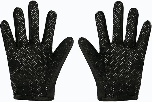 Kids Dirt Bike Gloves, Pro-Grade Protection for Children's Mini Motorcycle, BMX, ATV, MTB - Breathable Full Finger Cycling Gloves