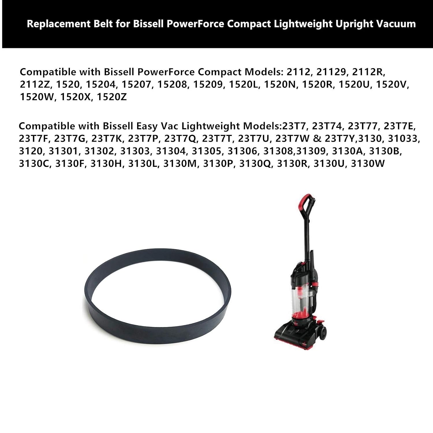 CPAI Replacement Belt for Bissell 