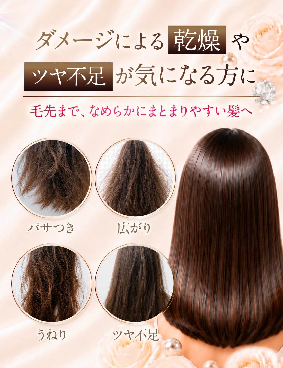 Amazon | 【公式】 ビーリス ヘアエッセンス トリートメント ダメージ