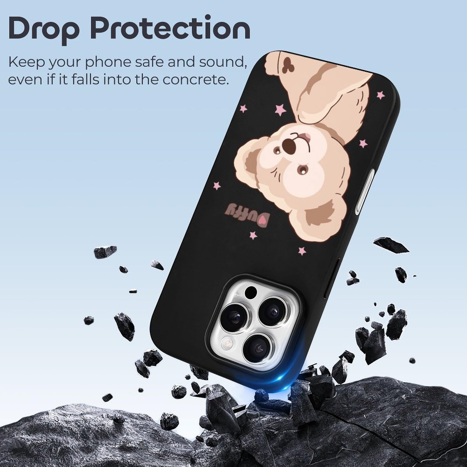Amazon.co.jp: iPhone 16ケース ダッフィーフレンズ iPhone 16 Pro