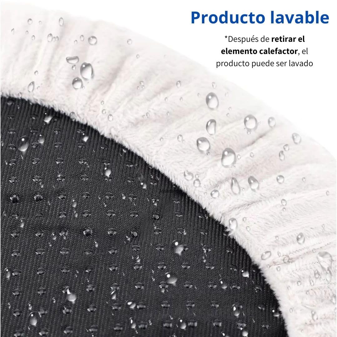 AirBlend Home ToesWarm Calentador de pies USB zapatillas calefactables de felpa para invierno y oficina con temperatura ajustable 50℃-60℃ diseño cómodo para mantener los pies calientes