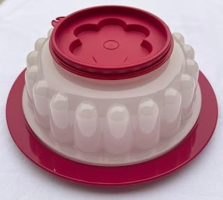 Generic Jello Mold Jel-Ring Set, 2.5 Cup (Burgundy), Small