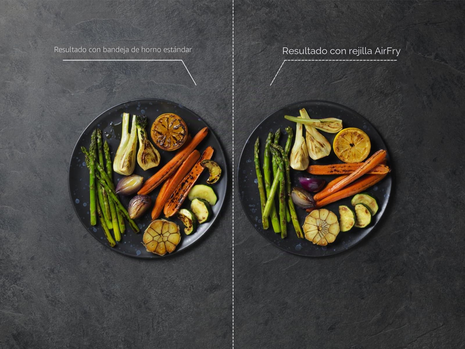 AEG A9OOAFWM Bandeja AirFry para Horno, Cesta de Malla, Cocción con Poco Aceite, Circulación de Aire Continua, Resultados Crujientes y Homogéneos, Sin Voltear, Patatas, Verduras, Pollo