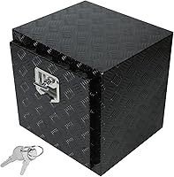 Vista 20 de 48"(L) x 19.5"(W) x 17.5"(H) Caja de herramientas para cama de camión, Caja de herramientas para cama de camión, Caja de herramientas de aluminio