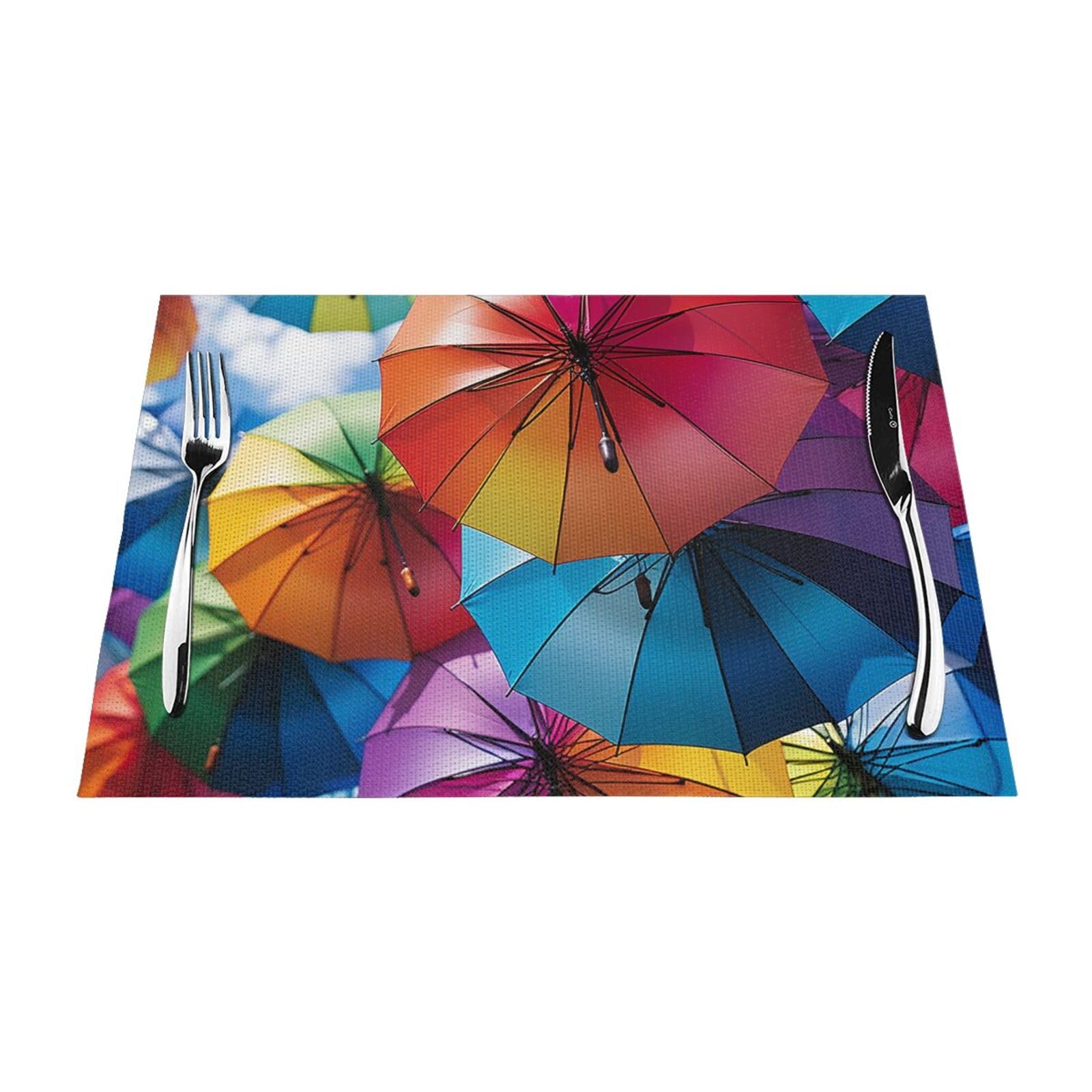 Sets de table en vinyle lavables pour en finir avec les nappes toujours sales