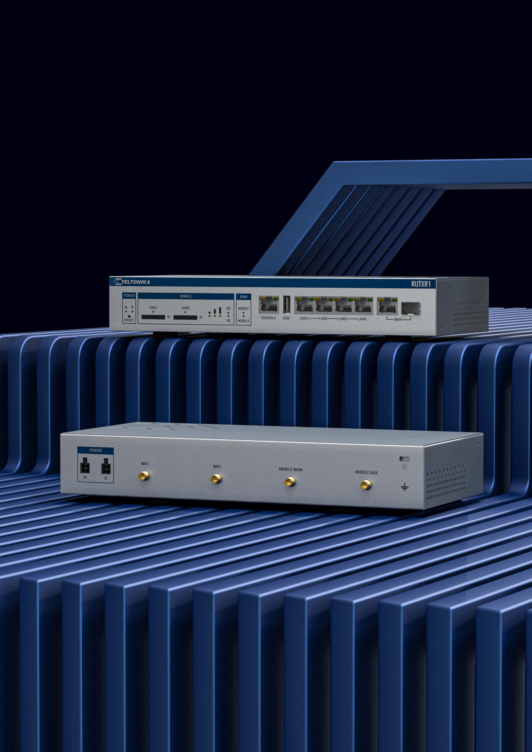 Teltonika Routeur sans fil RUTXR1・Commutateur WWAN 4 ports (RUTXR1300000)