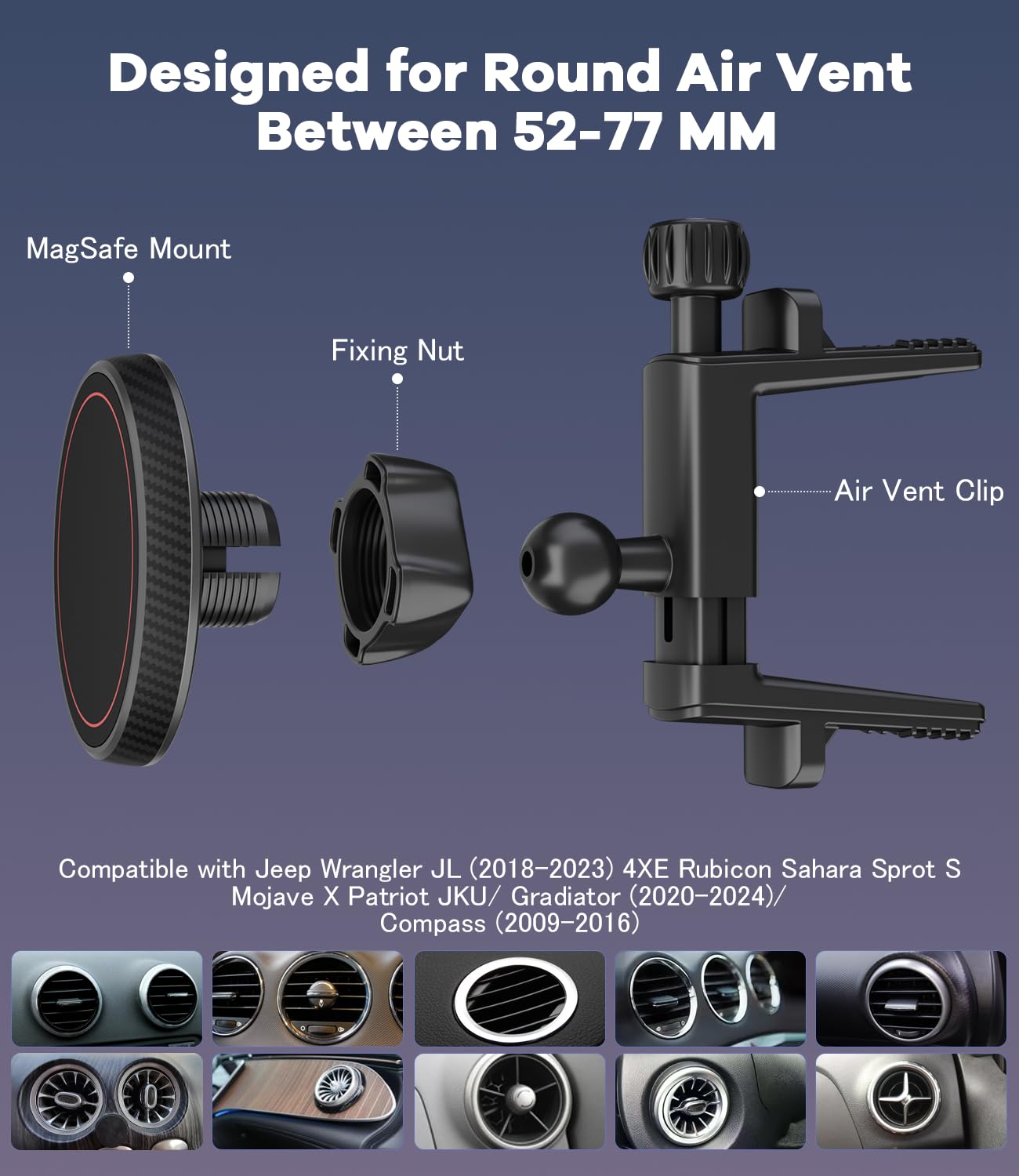 Magsafe Iphone Mount Jeep Wrangler Phone Mount Best Cell Phone