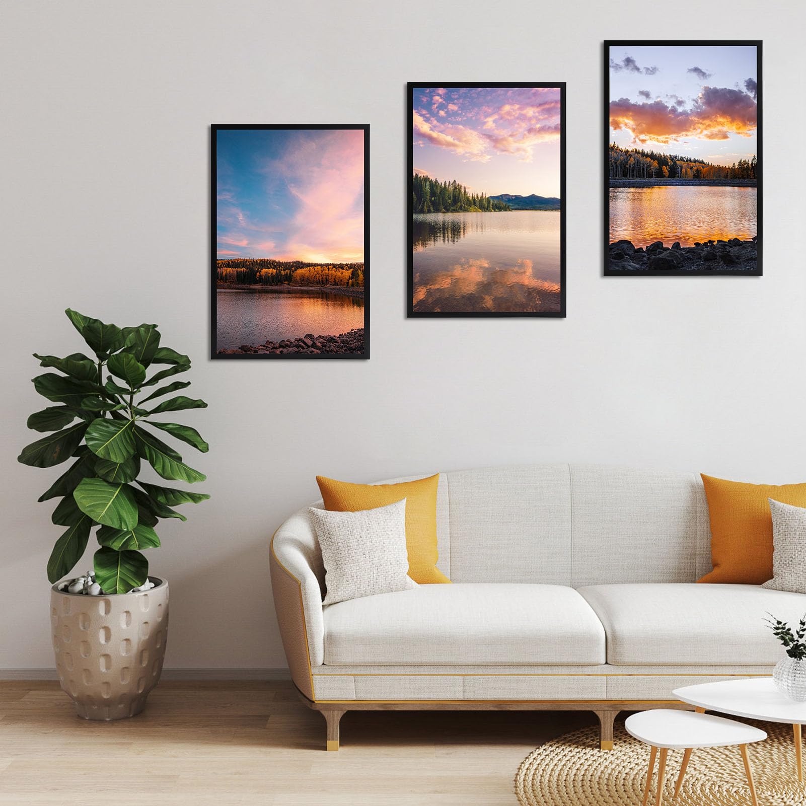 Amazon.co.jp: Giftgarden 額縁 ポスター 300x450mm フィット サイズ