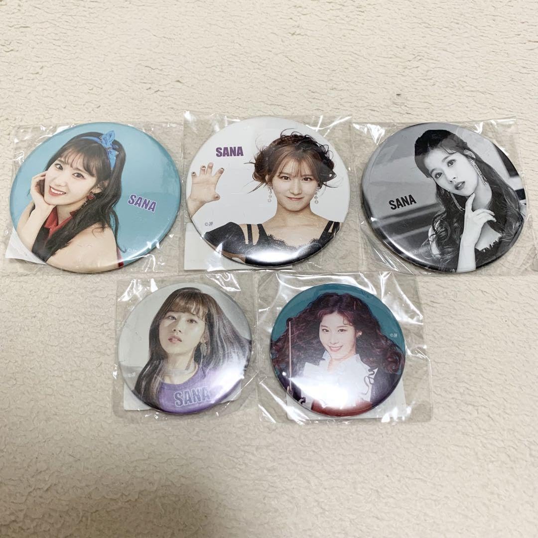 Amazon.co.jp: TWICE サナ 缶バッチ 缶バッジ ミサモ MISAMO SANA 