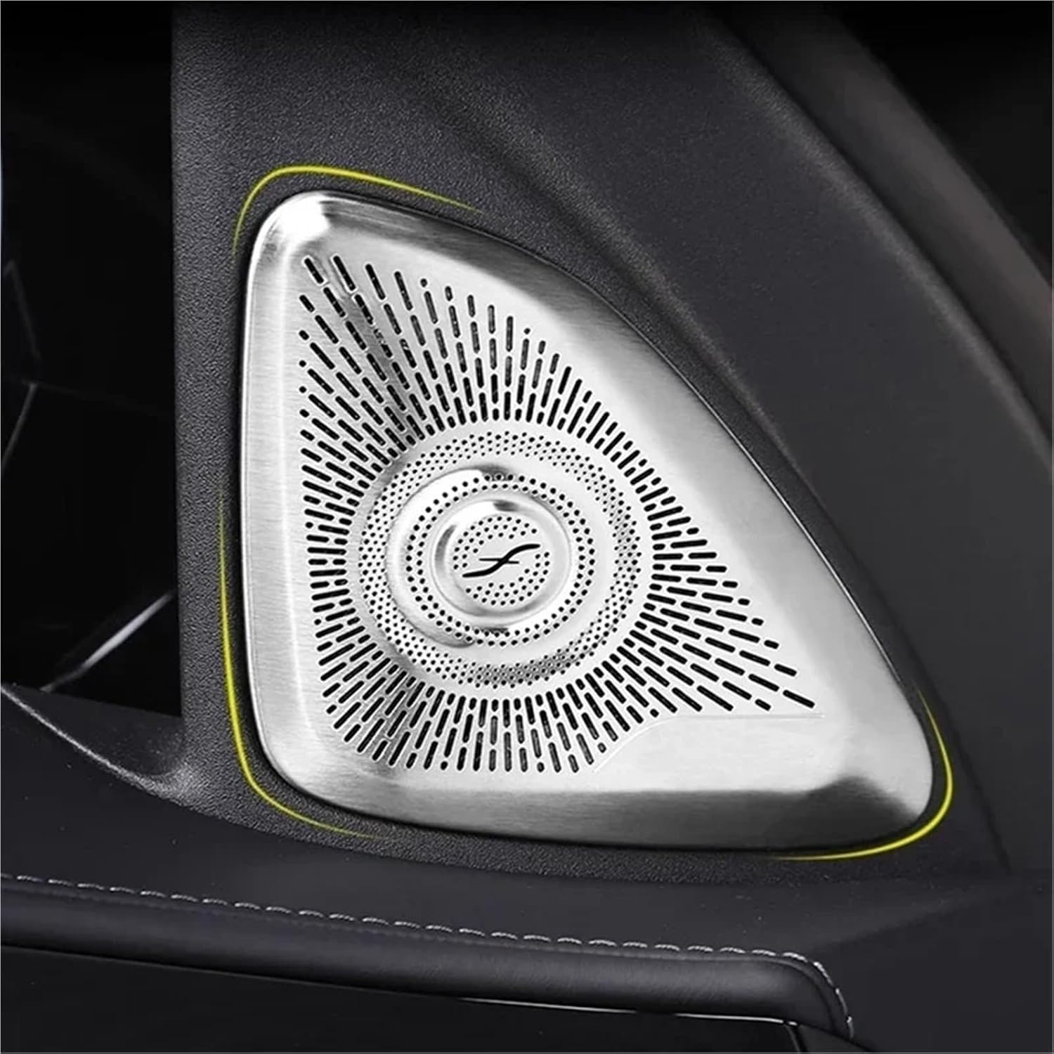 Car Audio Speaker Cover Trim Car Door Horn Cover Trim Auto Accessories Interior Compatible for Benz S Class W223 S400 S450 S480(C Type)