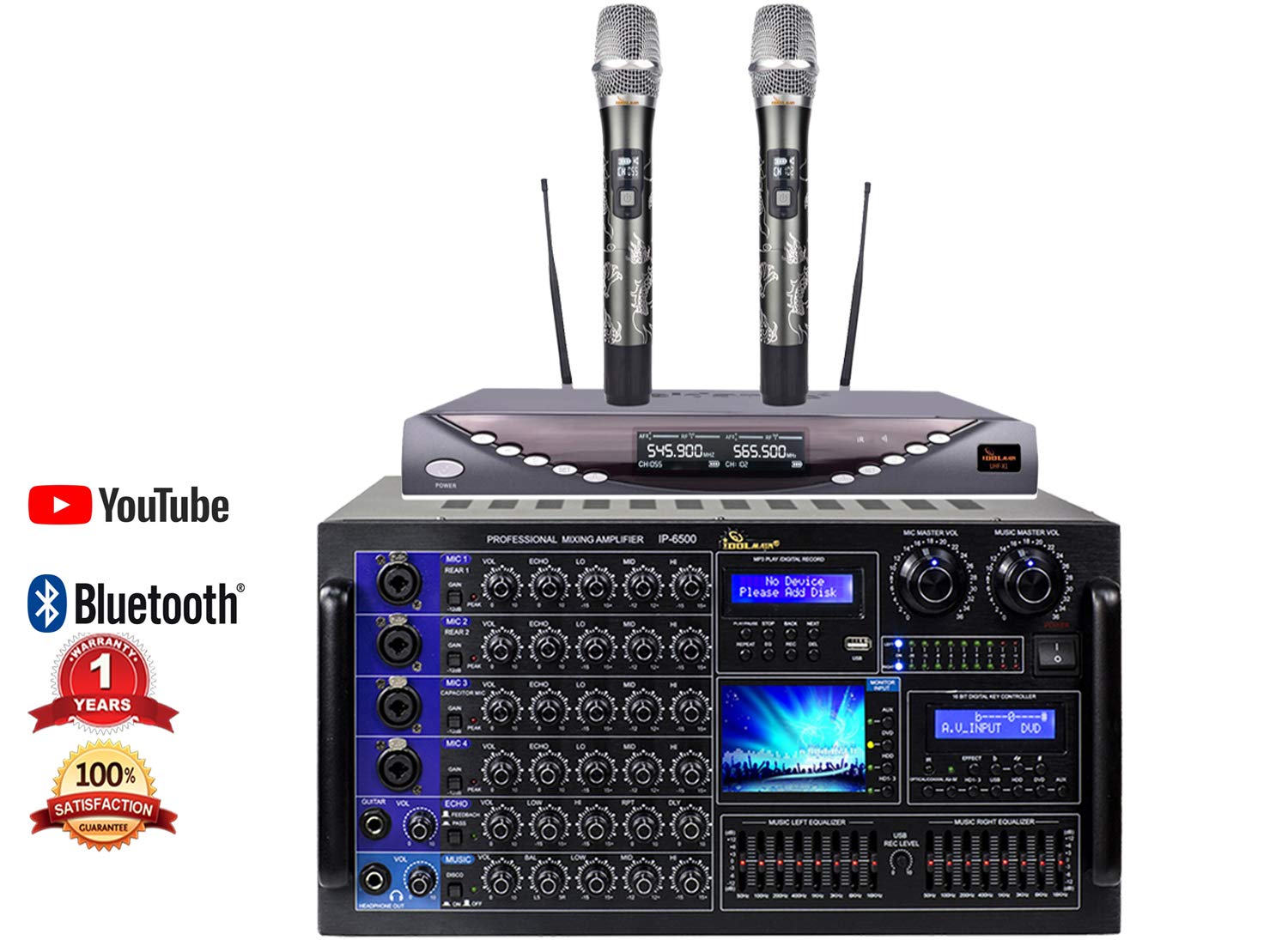 Buy Karaoke Combo IDOLmain IP6800 8000W Professional Mixing Amplifier