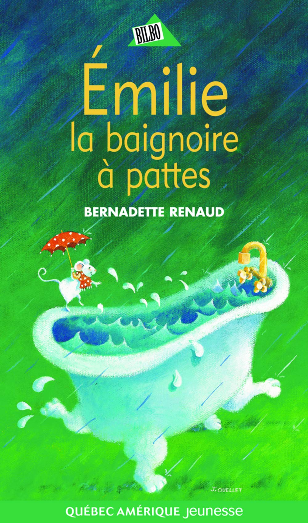 Émilie, la baignoire à pattes [Paperback] Renaud, Bernadette