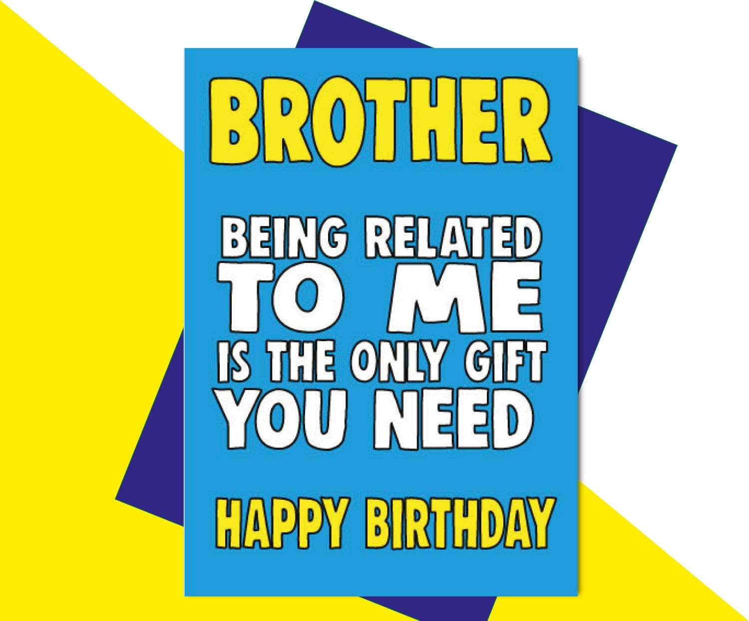 Cheeky ChopsBrother Birthday Card Funny C603
