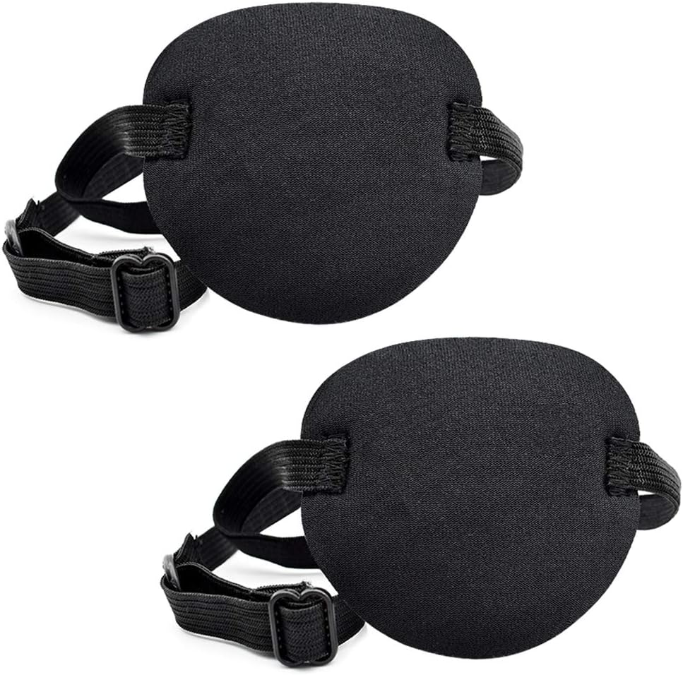 Vandorla Eye Patch for Adults Kids, Black