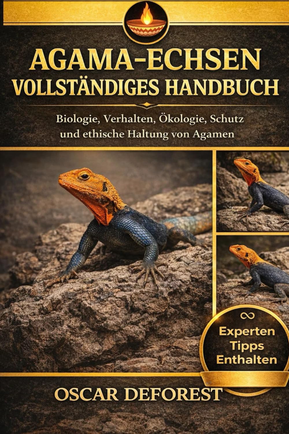 AGAMA-ECHSEN VOLLSTÄNDIGES HANDBUCH: Biologie, Verhalten, Ökologie, Schutz und ethische Haltung von Agamen