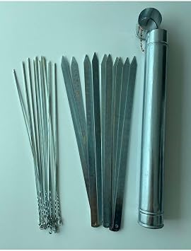 Mobilreyon Galvanizli Mangal Seti 50Cm