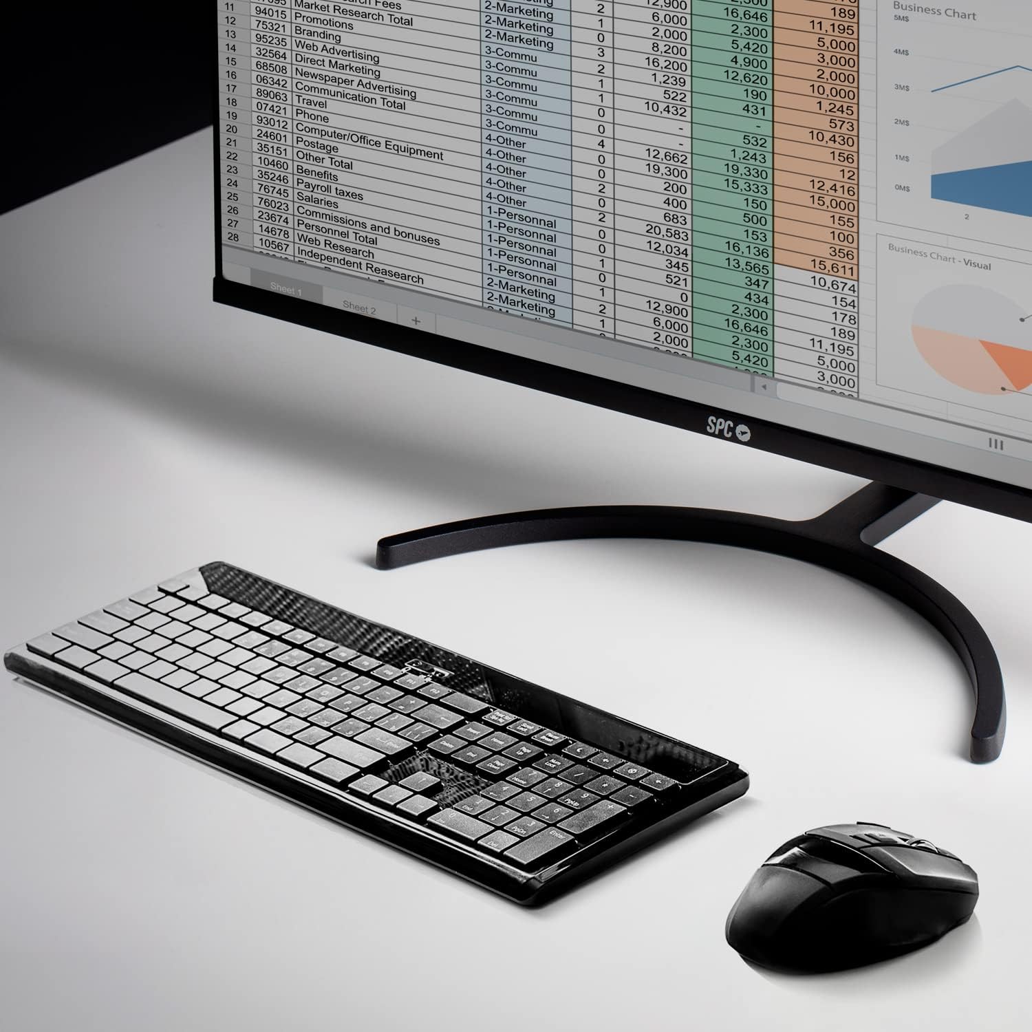 SPC Smart Monitor 24 - Monitor Android TV Full HD 24, altoparlanti integrati, connettività mobile, ultrasottile, telecomando e accesso a contenuti in streaming (Netflix, Prime Video, YouTube) SPC Smart Monitor 24 - Monitor Android TV Full HD 24, altoparlanti integrati, connettività mobile, ultrasottile, telecomando e accesso a contenuti in streaming (Netflix, Prime Video, YouTube)