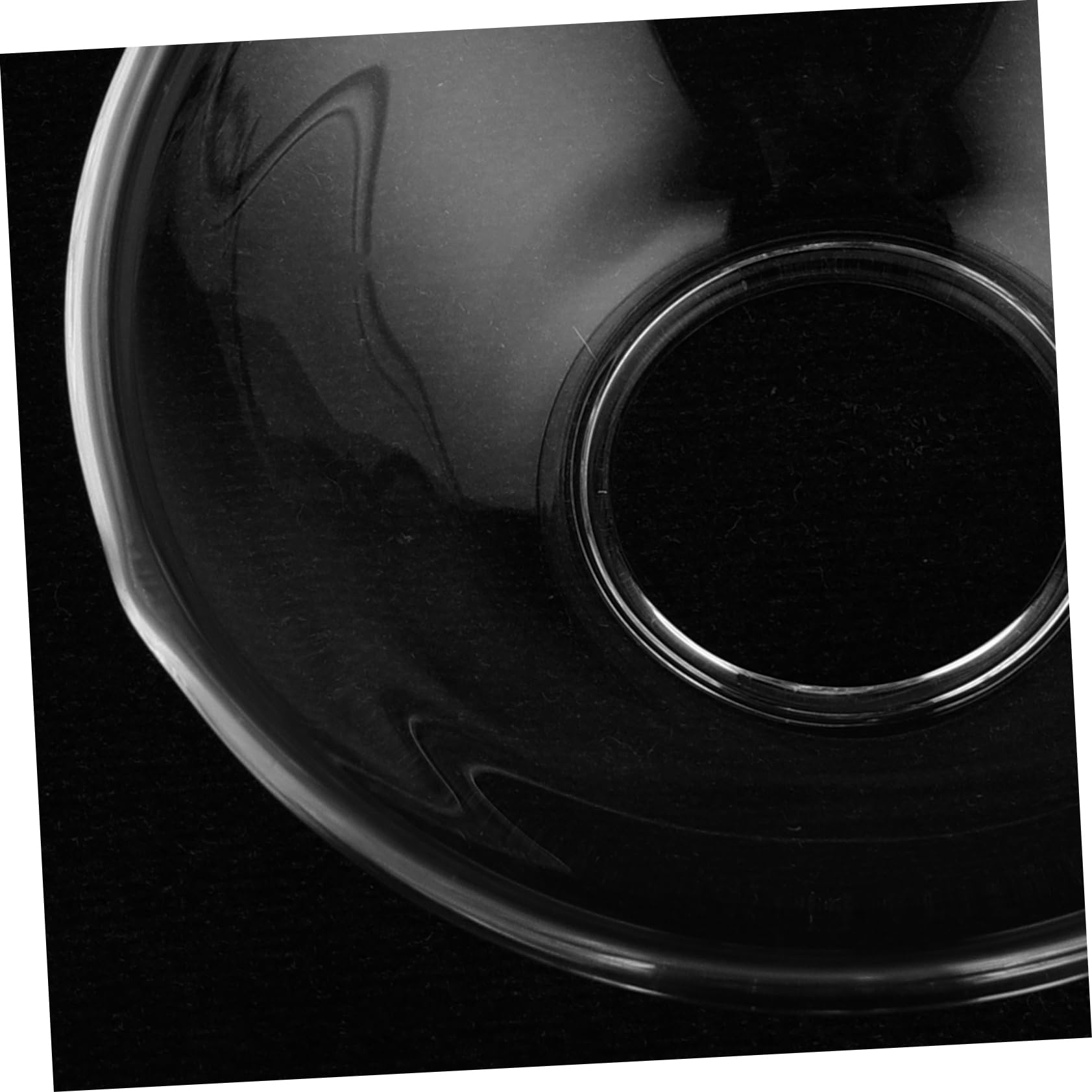 HEALLILY Protège-Gouttes de Cire en Verre Transparent Protection Anti-Gouttes Maison Restaurant 12pcs Porte-Bougies Cannelé Solide pour Bougies