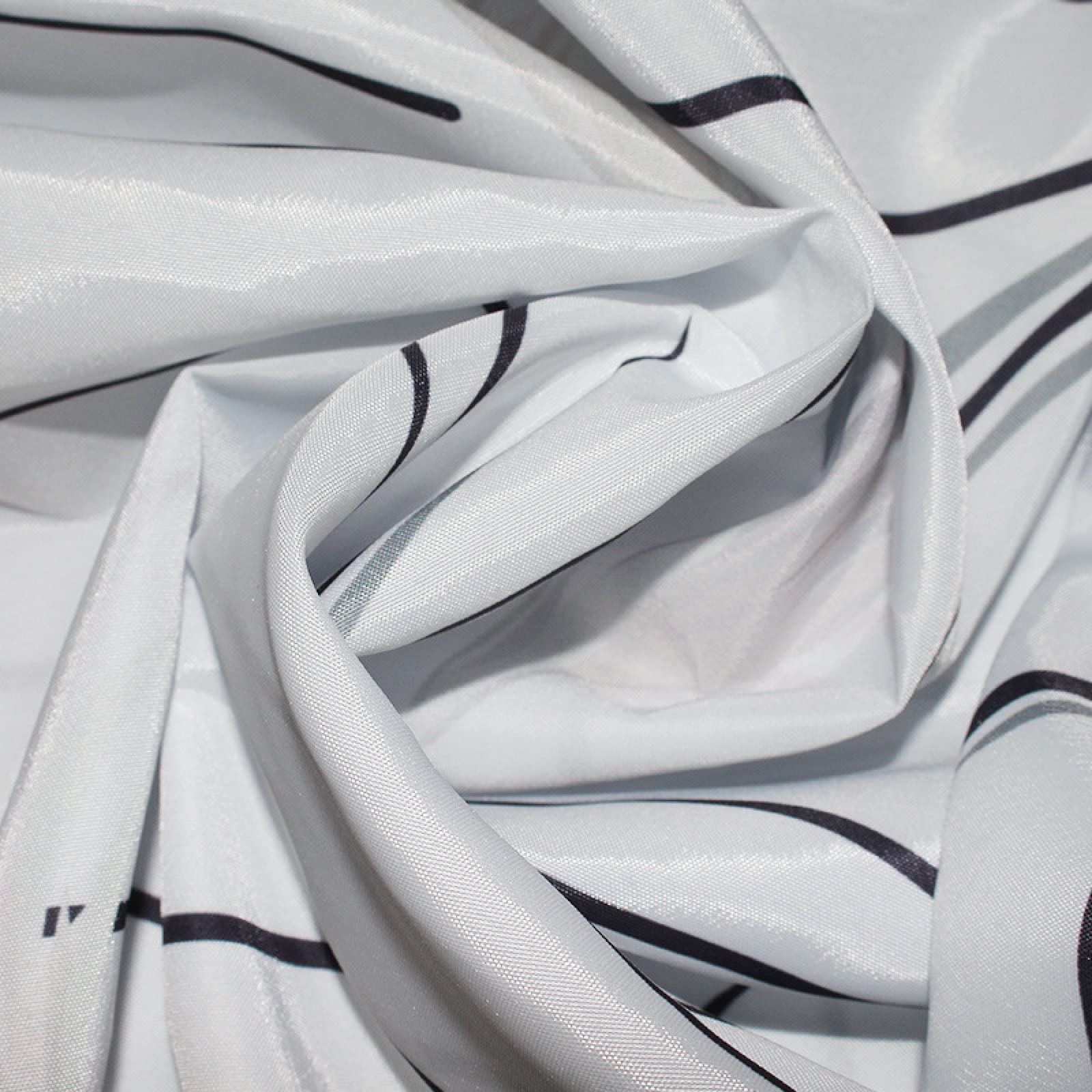 Douchegordijn lichtblauw - 120 x 200 cm - van pavéstof