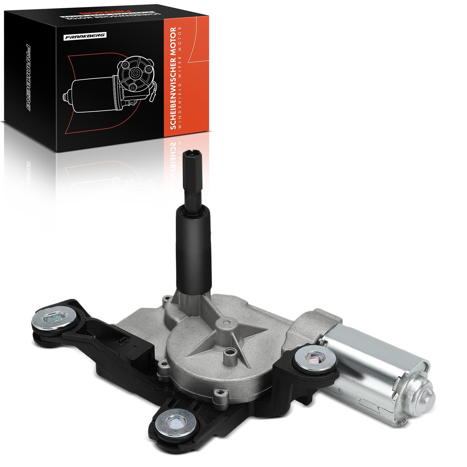 Frankberg Moteur d'essuie-glace arrière, 4 broches, arrière 1T0955711