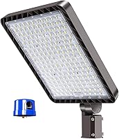 BIRITALO 480W LED Parking Lot Light - 72,000LM Dusk to Dawn 5000K Shoebox Floodlight, IP65 Slip Fitter for Streets, Barns & Garages