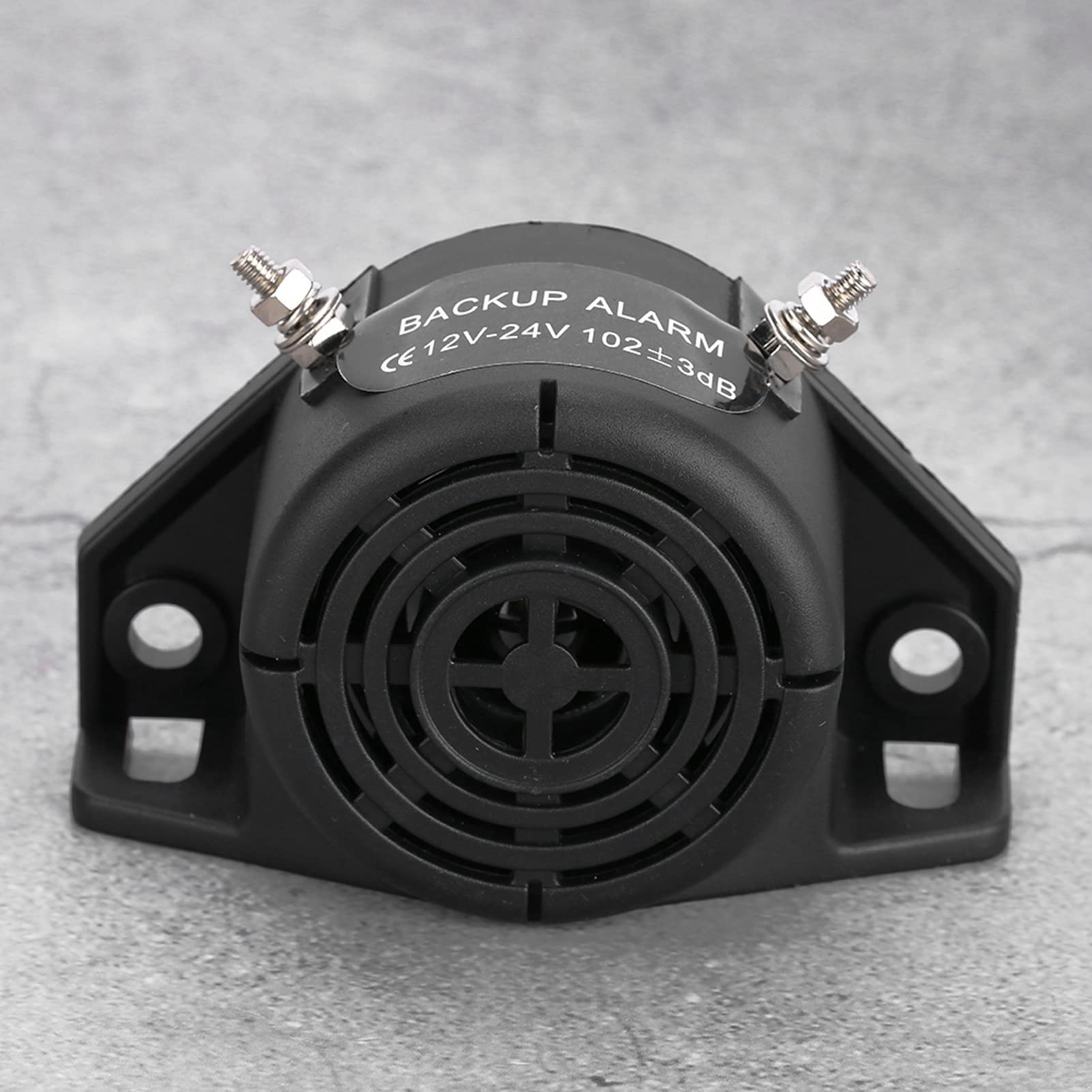 Naroote Cicalino di Retromarcia in ABS Impermeabile con Voce Forte per Camion, Auto, Installazione Facile e Lunga Durata, Design Universale, 12V-24V