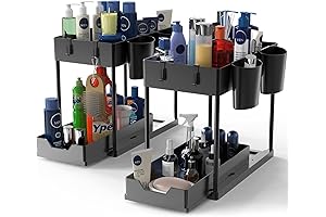 Under Sink Organizers and Storage: Maximize Bathroom Appliance Efficiency