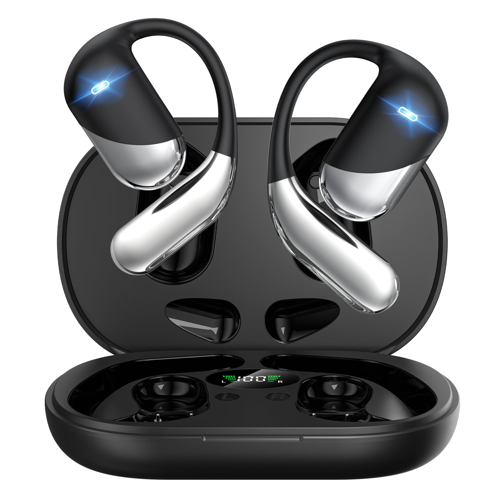 Amazon.co.jp: オープンイヤーイヤホン bluetooth 6.1 ワイヤレス