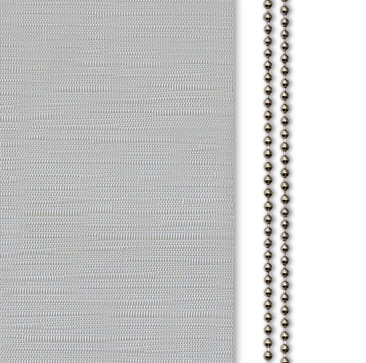 Tenda a Rullo Jacquard Falconieri – Tessuto Screen Bianco Traspirante, Filtrante e Anti-UV, Elegante e Moderna, Protezione Solare per Interni – Su Misura per Casa e Ufficio (120 x 250 cm)