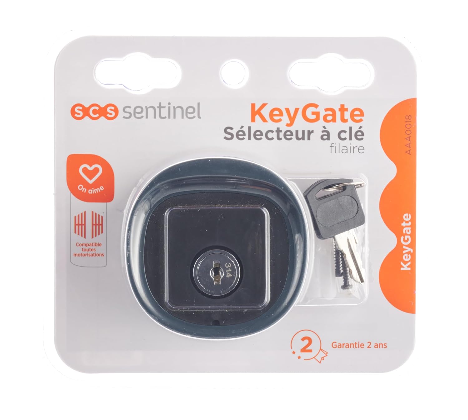 SCS Sentinel KeyGate Key Selector in retail packaging