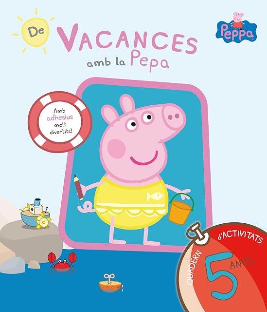 Portada de Quadern de vacances 5 anys