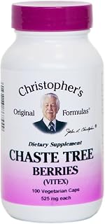 Dr. Christopher's Formula Chaste Tree Berries, 100 VCaps 525 Milligrams