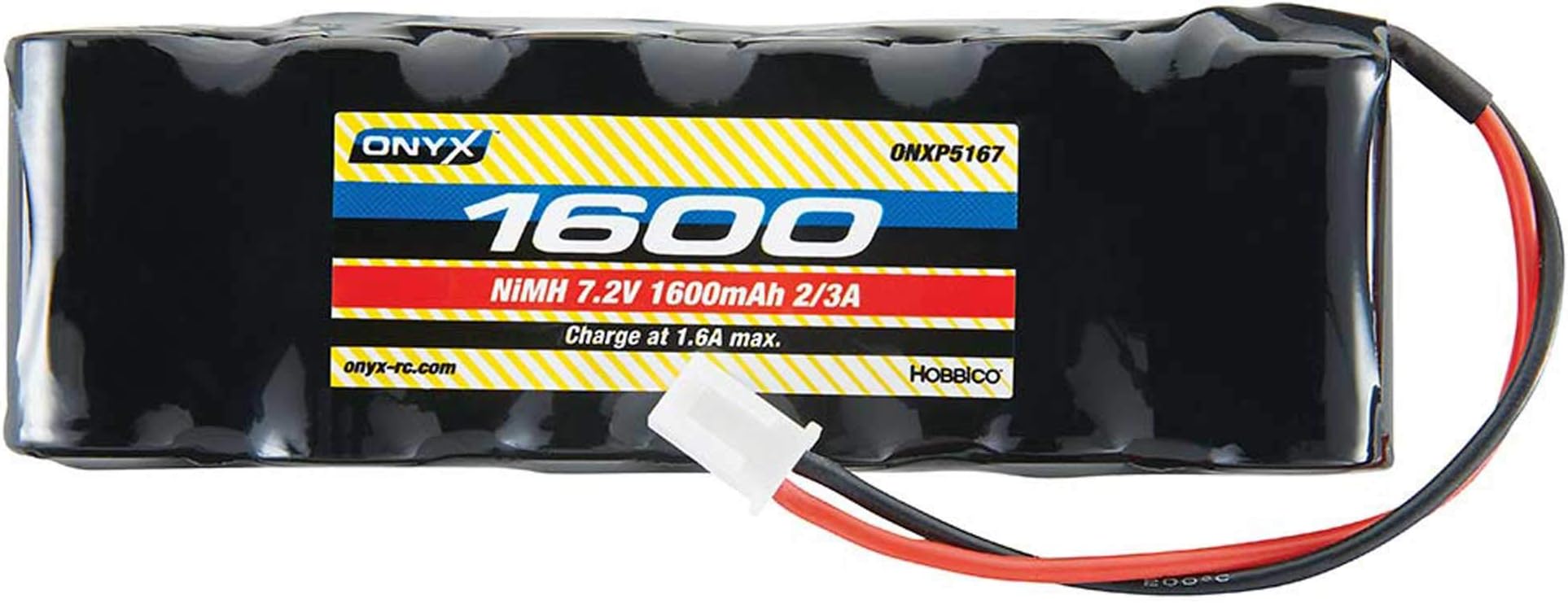 Onyx NiMH 7.2V 1600mAh 2/3A Flat Mini Plug ONXP5169