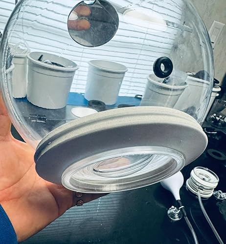 Miniatura 4 de TankMatez Hydraulic Swivel Bubble Fish Trap with Mirror LureTimeout Bucket (8 Inch Bubble)