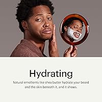 Vista 3 de MANSCAPED® Acondicionador UltraPremium para barba, suavizante sin enjuague con aceites nutritivos y antioxidantes, manteca de karité, eucalipto
