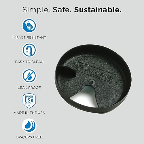 Vista 3 de Sorbo Fácil" de Nalgene, especialmente diseñado para su botella de boca ancha de Nalgene de 32 onzas.