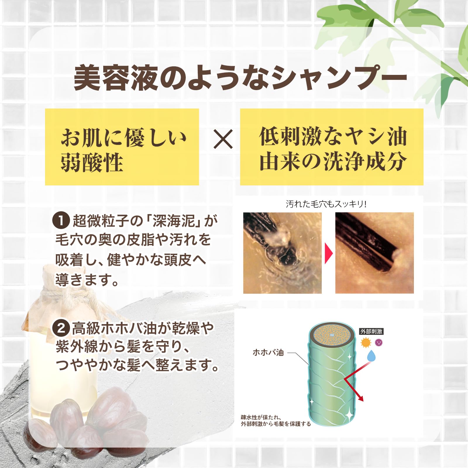 Amazon | 【シリーズ累計412万本突破】ブラック・ケア シャンプー 大