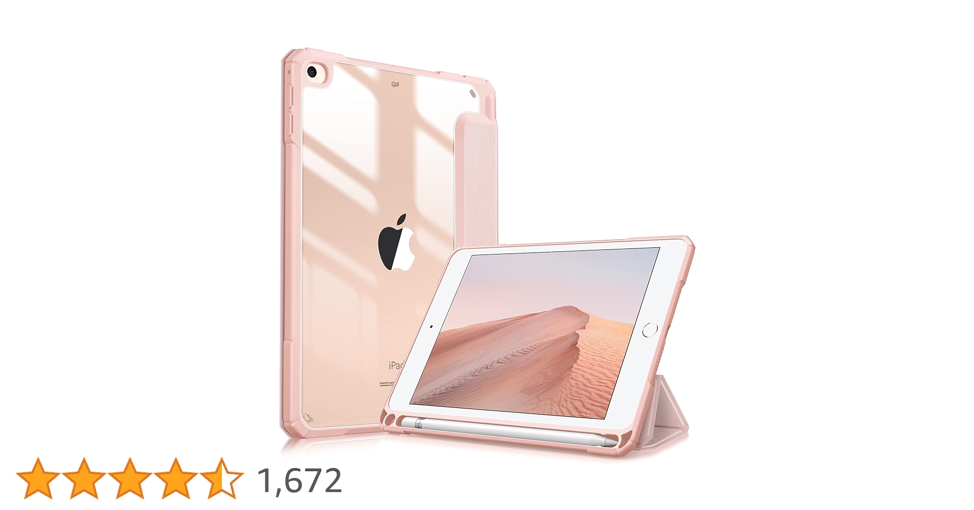 Apple iPad mini 5 シルバー 透明ケース付き Apple iPad mini 5 シルバー 透明ケース付き iPad mini 5 ケース