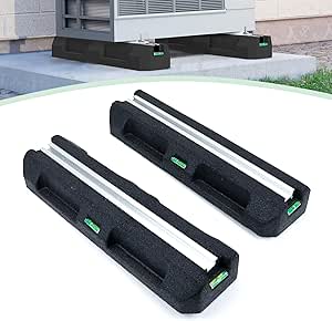 Soporte De Suelo Ajustable Para Aire Acondicionado Minisplit – Capacidad 300 Kg, Acero Galvanizado, Antivibración (100x55x60 Cm)