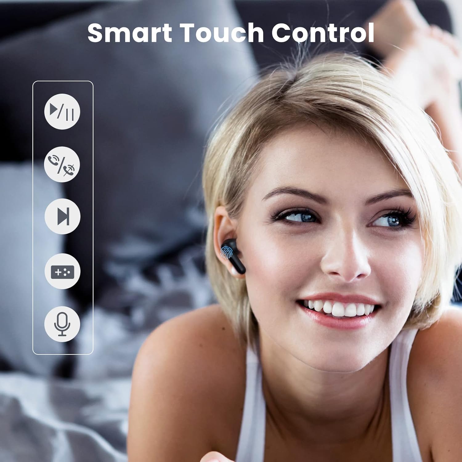 HAYLOU GT7 NEO ഇയർബഡുകൾക്കുള്ള സ്മാർട്ട് ടച്ച് കൺട്രോൾ ഗൈഡ്