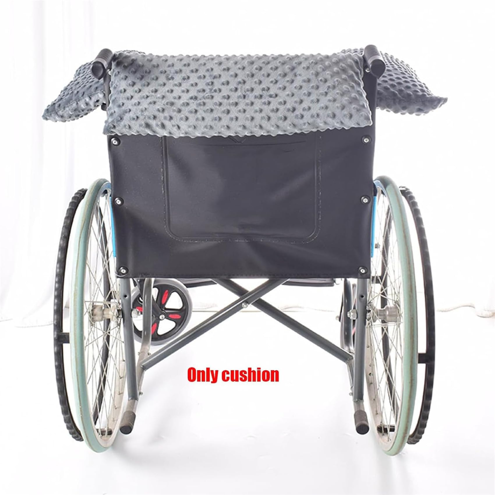 DJFOG Cojín Antiescaras para Silla de Ruedas, Cojín para Silla de Ruedas con Respaldo, Cojín Ergonómico para Asiento, Cojín para Silla de Ruedas para Adultos
