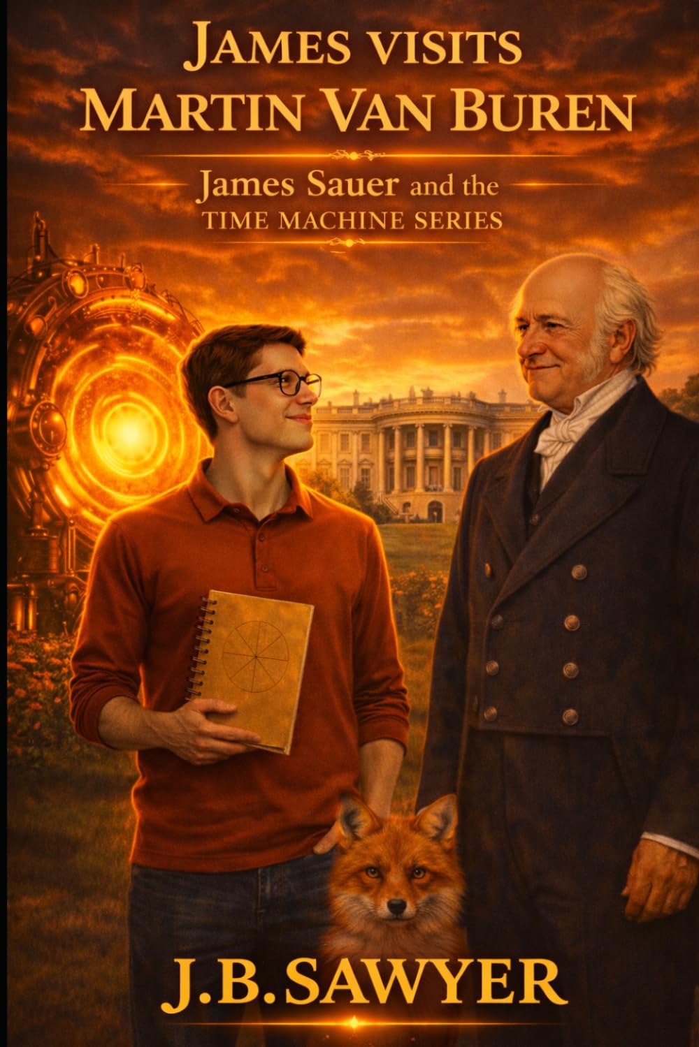 James Visits Martin Van Buren: James Sauer and the Time Machine Series