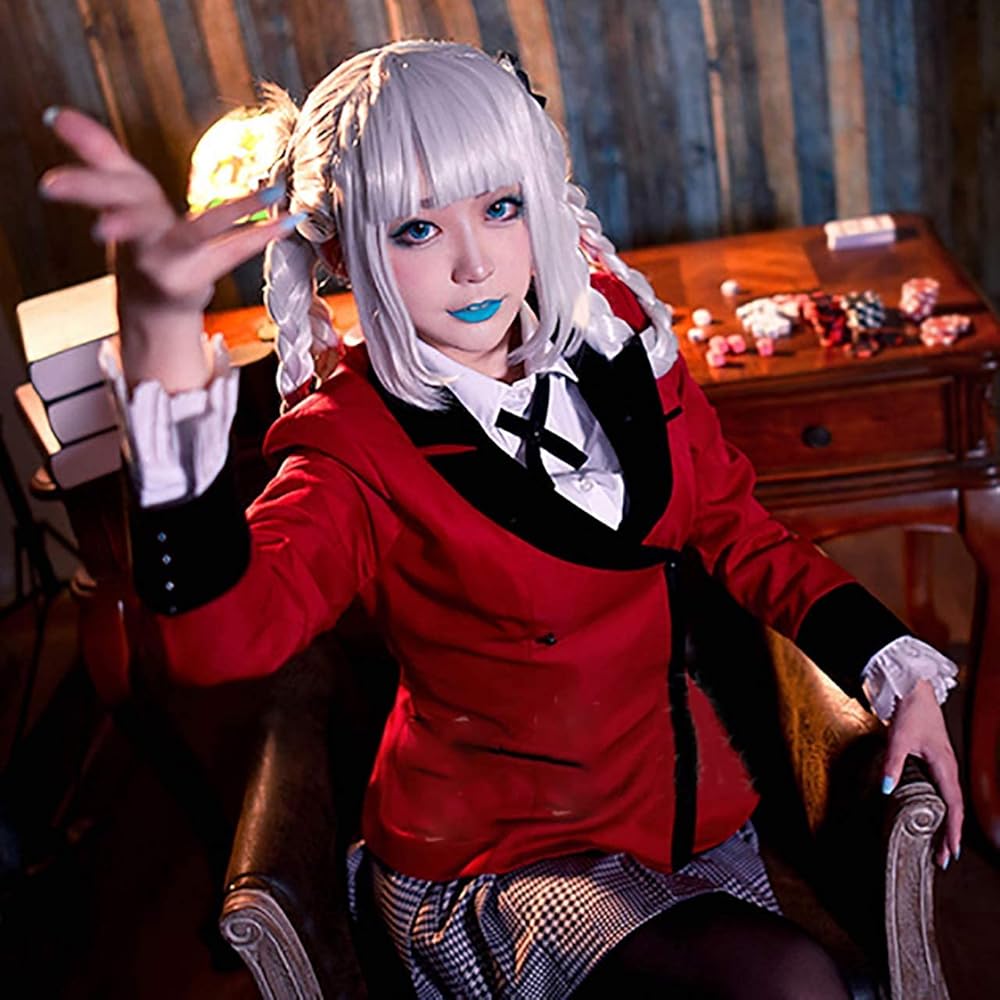 賭ケグルイの会長、桃喰綺羅莉のコスプレ衣装、ウィッグ 71i4YKaIEmS._AC_UY1000_.jpg