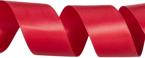 Vista 111 de Cinta de satén de poliéster de doble cara de color sólido, 1 pulgada de ancho, 100 yardas de largo, perfecta para bodas, envoltura de regalos, Oro