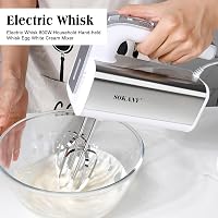 SOKANY 800W Kézi Mixer Rozsdamentes Acél 5 Fokozat Dagasztó Habverő 4