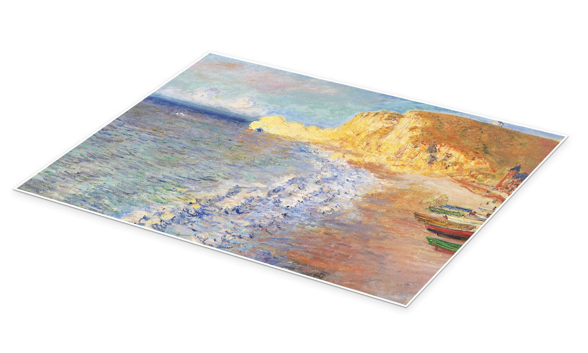 Morning at Etretat Plakat