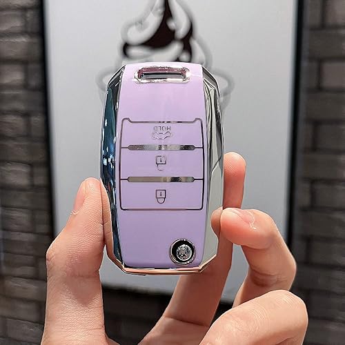 Miniatura 3 de Carcasa de TPU para llave de coche, para KIA Rio 3 K2 K3 K4 K5 Sportege Picanto Optima Soul Ceed Sorento Forte Stinger Cerato