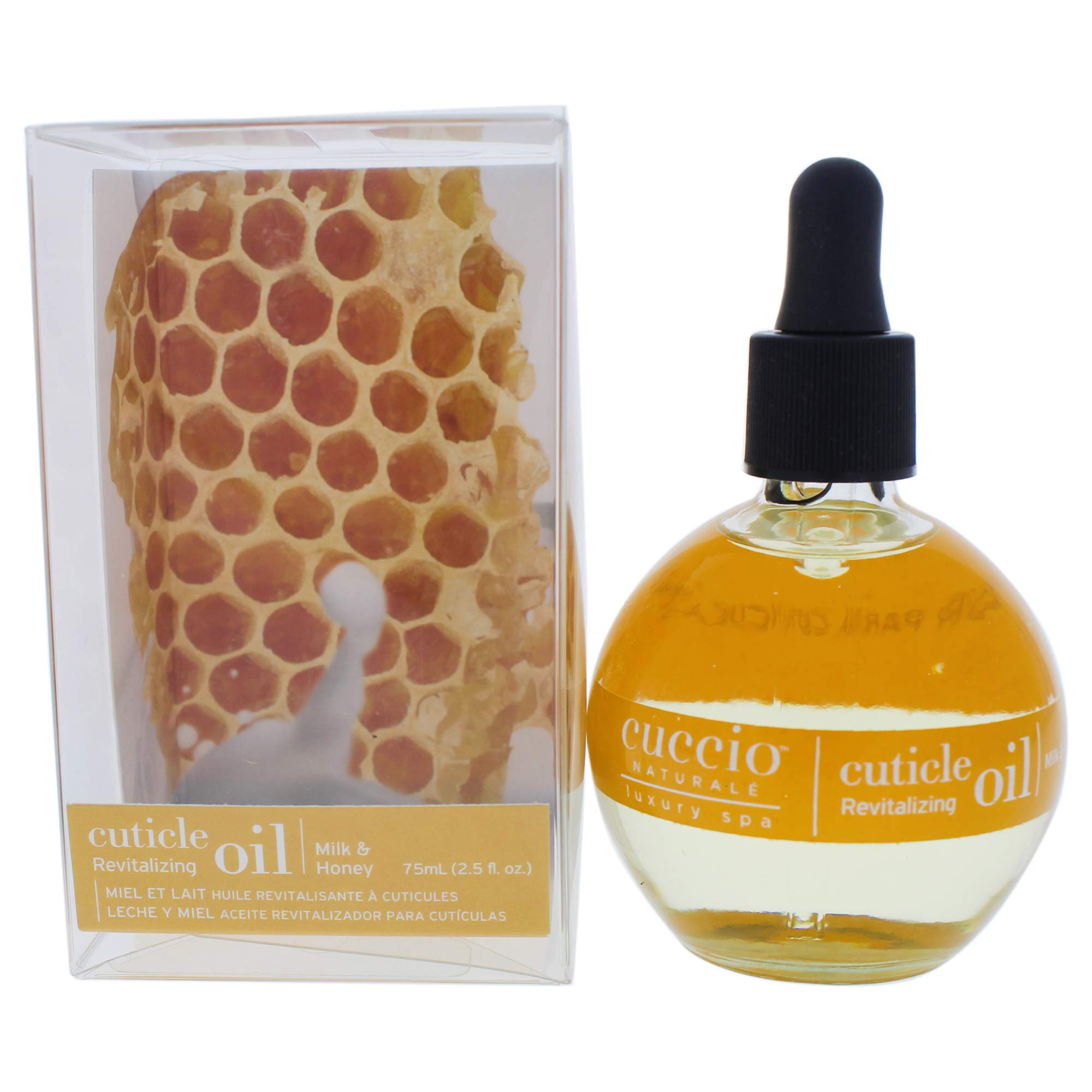 Cuccio Naturale Milk and Honey Cuticle Revitalizing Oil Moisturizes and Strengthens Nails and